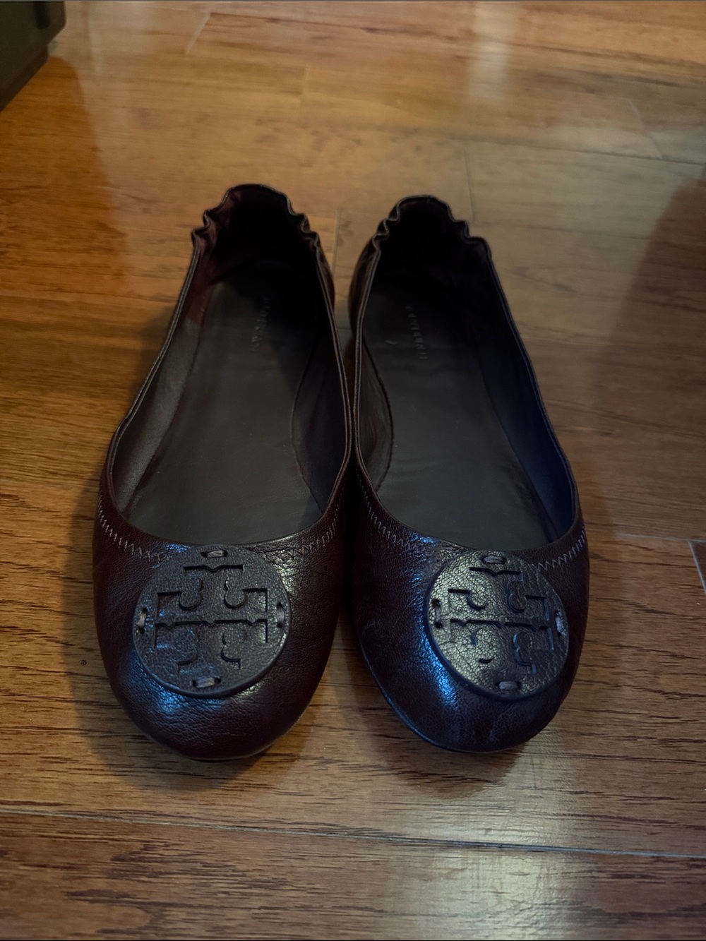 Tory Burch Minnie Travel Ballet flats 9.5M